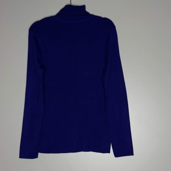 New Chico's Rachel Turtleneck Sweater Purple Twilight Women's Medium (Chico's 1) - Picture 2 of 8